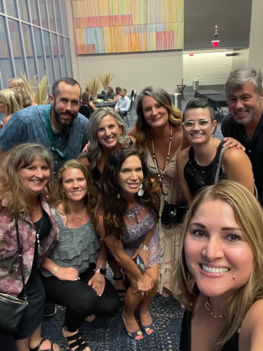 Group photo at conference